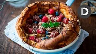 Chocolate Dutch Baby Pancake Recipe- How to make a Dutch Baby!