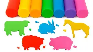 Easy Play-Doh Animal Crafts 🌈 Videos for Kids