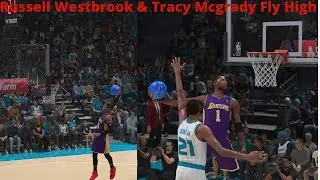 Pink Diamond Tracy Mcgrady & Diamond Russell Westbrook Fly High! NBA 2K25 MyTeam Gameplay