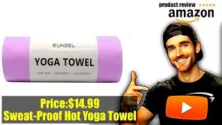 Buy Hot Yoga Towel Non Slip Yoga Mat Towel Non-Slip Sweat Absorbent Microfiber Towel for Hot Yoga,