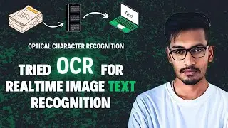 Python Project - Realtime Image Text Extraction (Optical Character Recognition) #machinelearning #ai