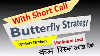 Butterfly Strategy with  short call, an option strategy which create limited profit and risk.
