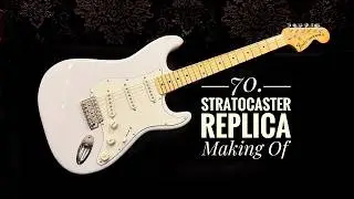70. Stratocaster ( One Piece Bolt On Guitar Neck with Skunk Stripe ) Replica