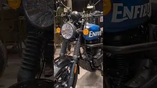 All New 2024 Royal Enfield Hunter 350 - Rebel Blue