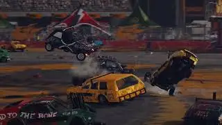 WRECKFEST | MONSTER TRUCK VS NORMAL CARS | DEMOLITION DERBY WRECKNADO ARENA | DEATHMATCH