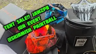MRJAWZ is at ION skirmish paintball jawz tent sale!