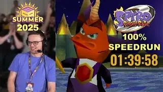 Spyro 2 100% Speedrun | ESA Marathon Summer 2025