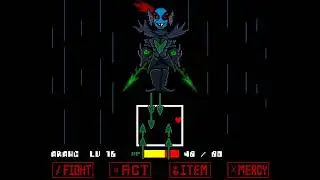 Undyne OverPowered (slightly less) DEFEATED At TRUE HARD MODE