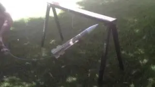 Snake Eye bomb rocket ejection charge test