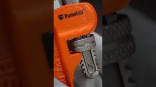 Fumetax Straight Pipe Wrench &ndash; your go-to for adjusting, turning, and gripping with ease 🔧