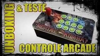 [Unboxing] - Controle Arcade Majogos