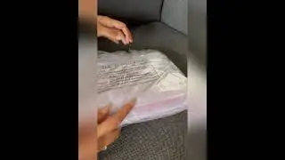 Tory Burch Kira Chevron Chain Wallet || RedStone/Rolled Brass || Unboxing