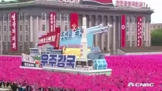 WATCH: North Korea&rsquo;s insane mass rally