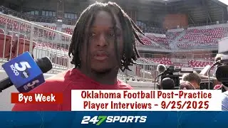 Oklahoma Football Post-Practice Player Interviews (Bye Week) - 9/25/2025