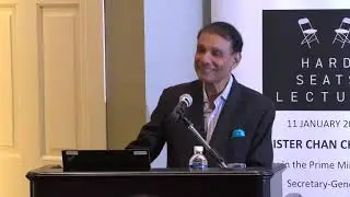Speech by Dato Paul Supramaniam at the SR Nathan Hard Seats Lecture 2018