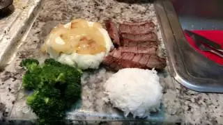 Snapchat Cooking W/Jake: Steak, Onions, Broccoli and Mash Potatos