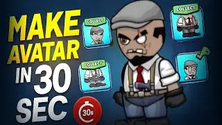 How to make mini militia Season 6 Avatar 🔥 | #minimilitia