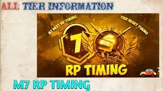 PUBG M7 RP TIMING|TIER INFORMATION|CONFIRM TIMING|WAHAB GAMING