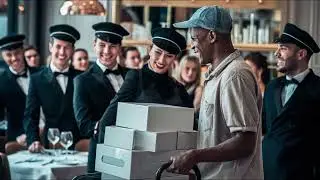 The racist staff laughed and mocked the Black delivery man, unaware that he was the owner
