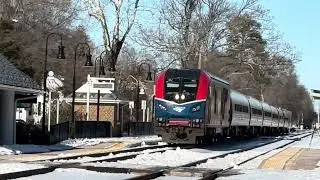 Amtrak PO89 heads south to Savannah GA