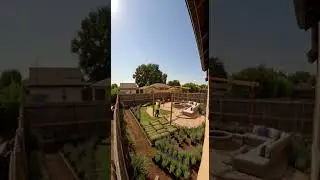 Insane Backyard Transformation Time-lapse ✨ #USA #DIY