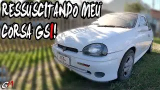 ENFIM MEU CORSA GSI VAI VOLTAR A VIDA, GANHOU AT&Eacute; BATERIA NOVA DA HELIAR!!