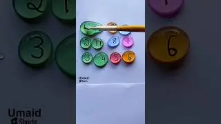 Draw a checked path with number in water💧91 drops #shorts #youtubeshorts #waterdrops #art #trending