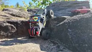 MEUS RIPPER, TRX4M, Testing on the mountain