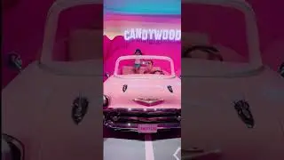 All set to go barbie party#car#ride#pink#rosa#barbie#enjoy #fun #sisters #barcelona #love #life
