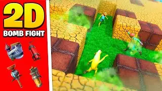 2D BOMB FIGHT【Cre8tFun/Fortnite/UEFN/Fortnitemaps/Fortnitecreative】