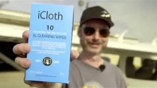 New iCloth XL Wipes with FlightChops
