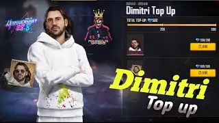 Dimitri 500 Diamonds❤️Top up❤️ Garena Free fire🔥 #maharaja_gamers