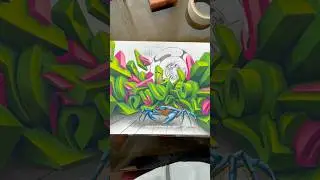 Grafiti en tercera dimensi&oacute;n y una historia de vida inspiradora. #graffiti #dibujo #art #arte