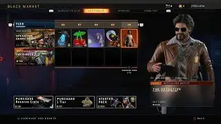 BLACK OPS 4 OPERATION GRAND HEIST! ALL 100 TIERS UNLOCKED! 100 TIERS SHOWCASE!