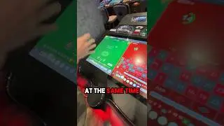 PLAYING BLACKJACK AND ROULETTE AT THE SAME TIME💀 #shorts #cabrzy #casino #blackjack #roulette