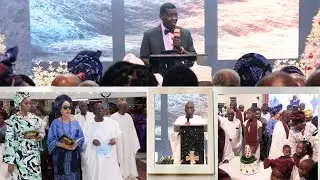PASTOR ADEBOYE, SHADE OKOYA, RASAQ OKOYA SHINE AT THE 90TH BIRTHDAY GIG OF PRINCE SAMUEL ADEDOYIN