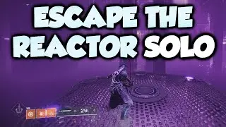 Escape the Reactor Solo Warlock Cheese! No Super [Curse of Osiris Raid Lair]