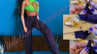 Knitting Tutorial - Barbie Doll Pants