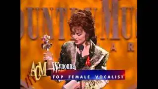Wynonna Wins Top Female Vocalist - ACM Awards 1994