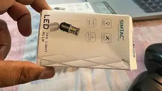 SIMTAC LED tail light bulb installation in Honda sp 125