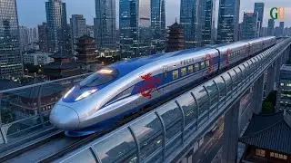 China's BULLET TRAIN Travels at 400 KM/H — Why the REST of the WORLD Can't Keep Up