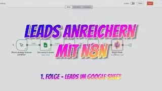 Enlyst.app: Google-Sheet-Leads anreichern