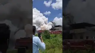 Pataki Godown 🚒🔥 in Haveri 02 #fire #haveri #news #karnatakanews
