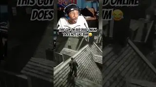 Racist Guy on RDR2 Online was RAGING!😂 #gaming #rdr2 #shorts #gta6