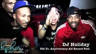 DJ Holliday interview with www sypher360show com @ 5th Yr  A