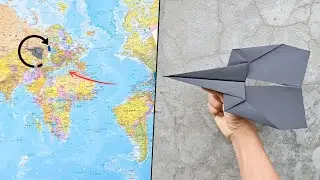 Quick and easy paper planes that really fly | simple paper airplane that flies far