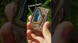 Polished Agate Versus Unpolished: Which Do You Like? #agate #crystals #gems #minerals #rocks