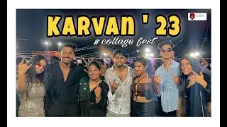 COLLAGE FEST || Karvan ' 23 || D Y Patil University || NAVI MUMBAI || had so much  fun #vlog14 #fun