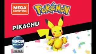 Pikachu Instructions | Pok&eacute;mon | Bloks | Anleitung | GVK60 | MEGA Construx |
