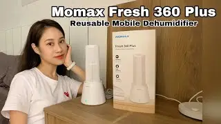 MOMAX Health Fresh 360 Plus Reusable Mobile Dehumidifier | Unboxing